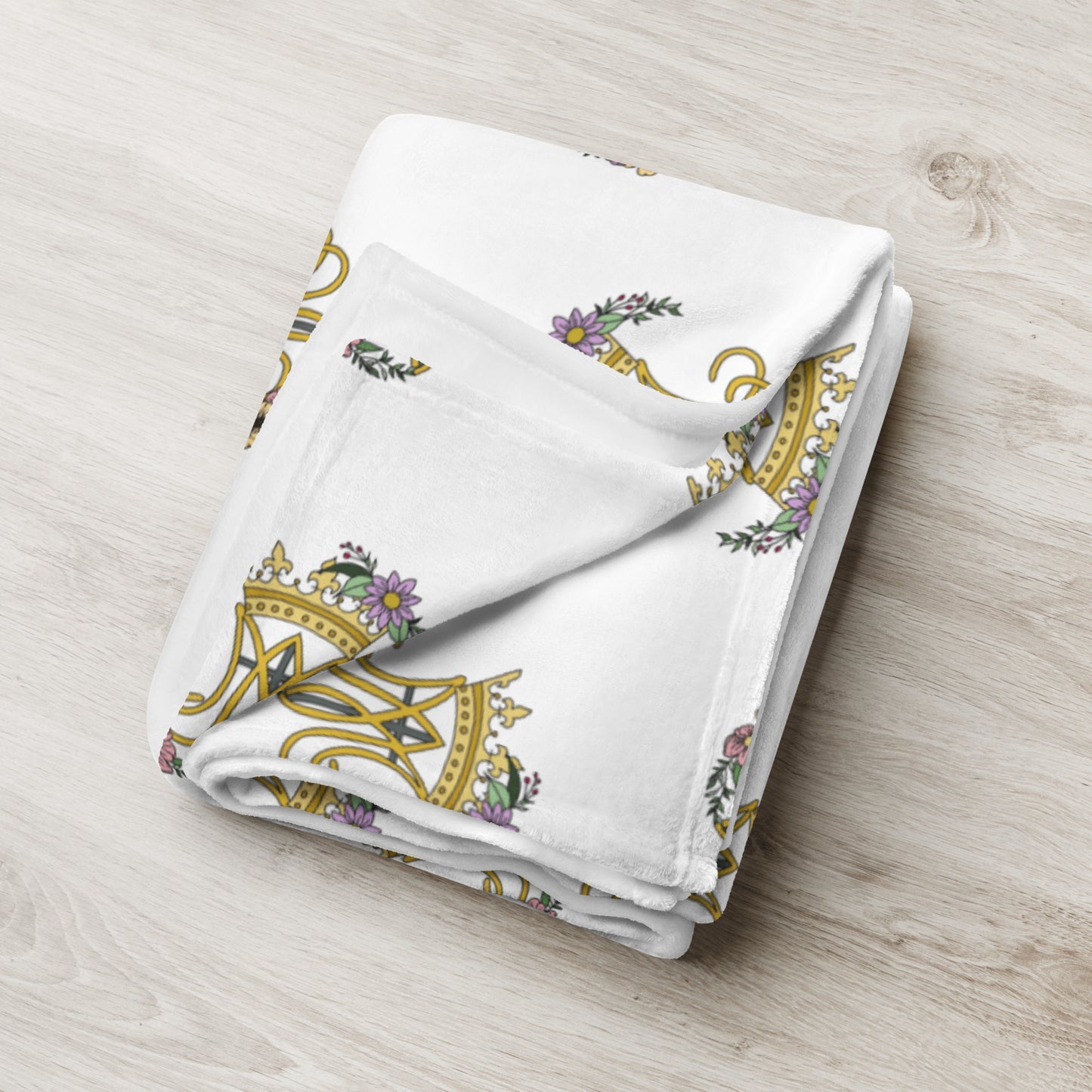 Marian Cross Throw Blanket